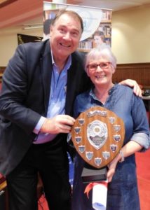 Don, Chair and Vivienne, Award recipient