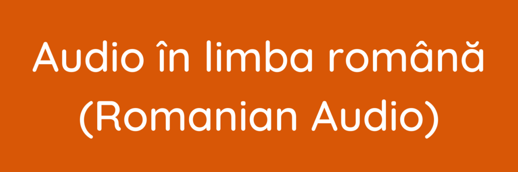 Audio în limba română (Romanian Audio)
